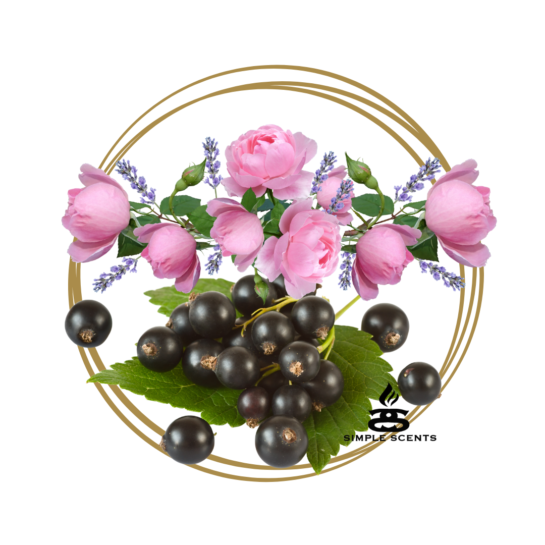 Celeste - Simple Scents Luxe Rosé Noir Wooden Wick Soy Candle