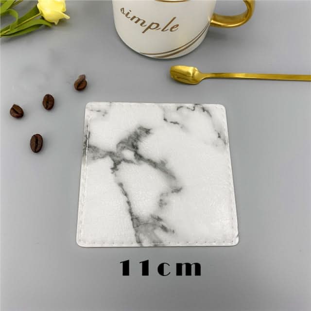 2pcs or 3pcs Marble Effect Placemat & Coaster Dinnerware