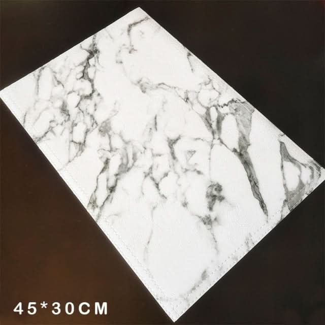 2pcs or 3pcs Marble Effect Placemat & Coaster Dinnerware