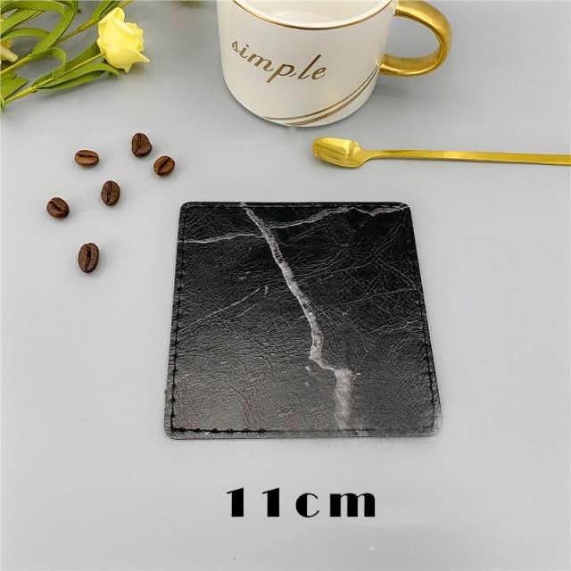 2pcs or 3pcs Marble Effect Placemat & Coaster Dinnerware
