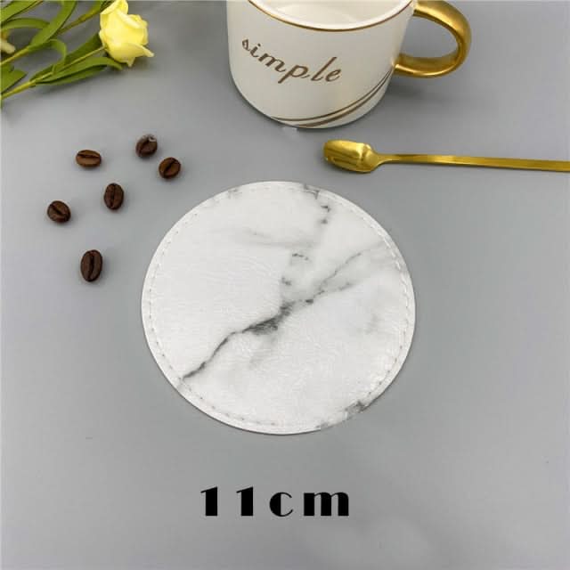2pcs or 3pcs Marble Effect Placemat & Coaster Dinnerware