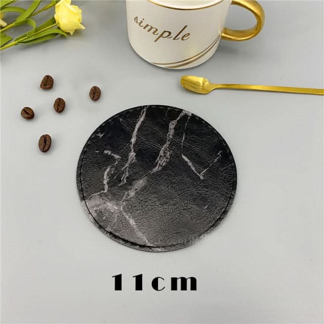 2pcs or 3pcs Marble Effect Placemat & Coaster Dinnerware