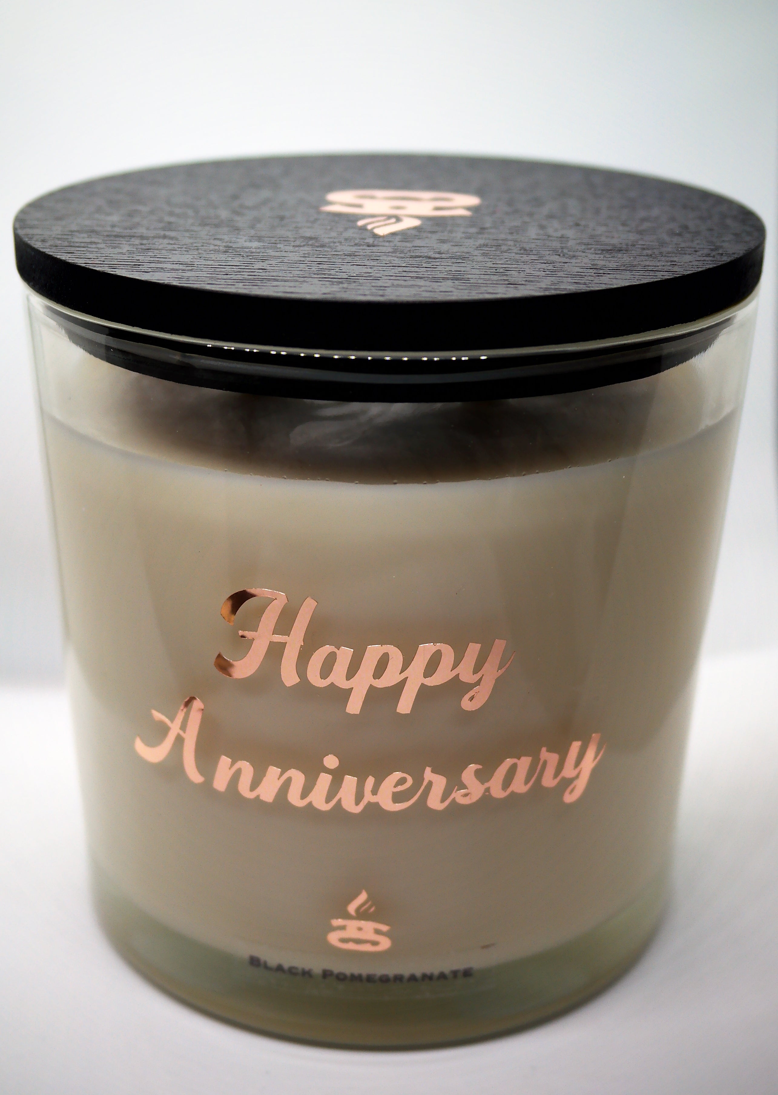Personalised Simple Scents Grand Opulence 3 Wick Candle | Split Letter Monogram